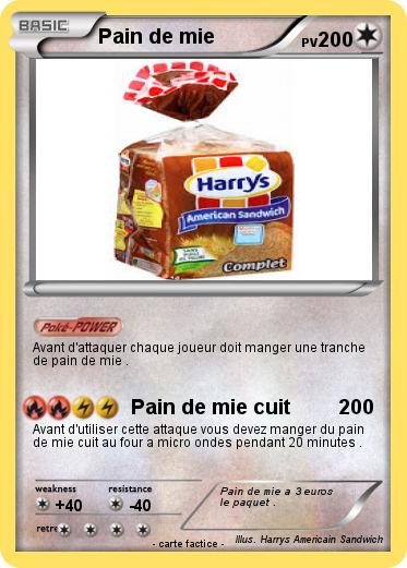 Pokemon Pain de mie