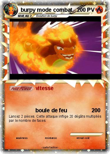 Pokemon burpy mode combat