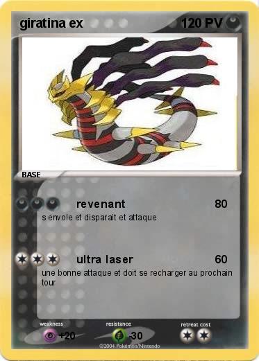Pokemon giratina ex