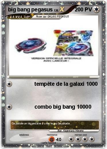 Pokemon big bang pegasus