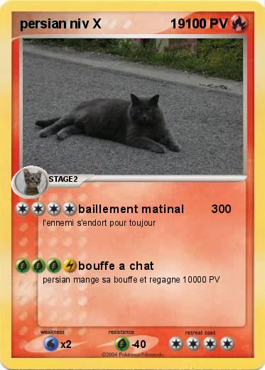 Pokemon persian niv X                   19100