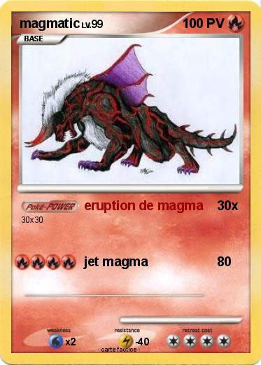 Pokemon magmatic