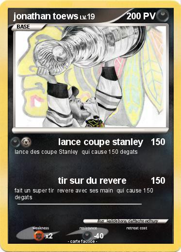 Pokemon jonathan toews