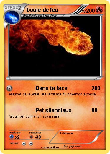 Pokemon boule de feu