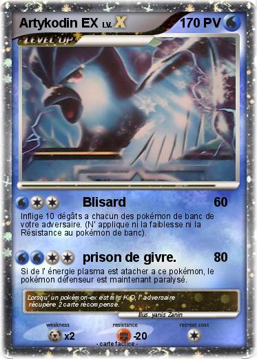 Pokemon Artykodin EX
