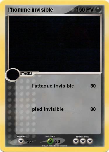 Pokemon l'homme invisible