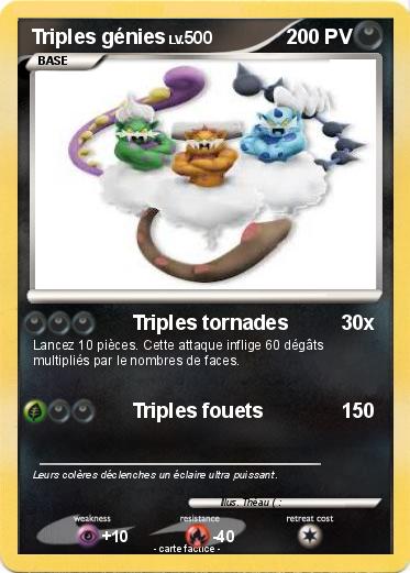 Pokemon Triples génies