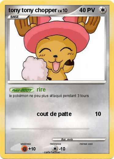 Pokemon tony tony chopper