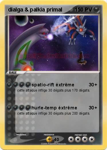 Pokemon dialga & palkia primal