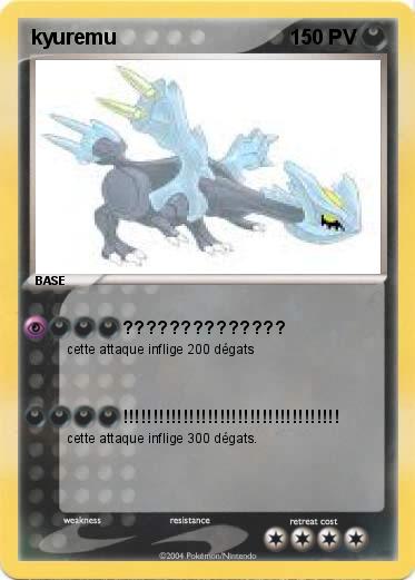 Pokemon kyuremu