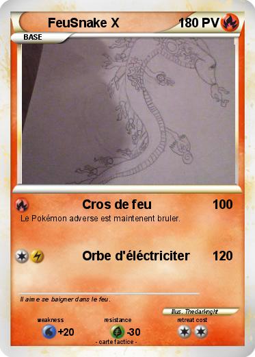 Pokemon FeuSnake X