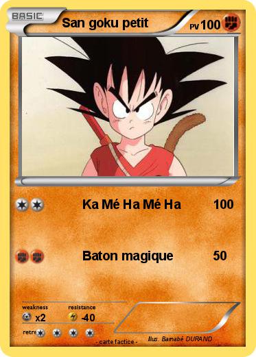Pokemon San goku petit