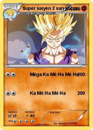 Pokemon Super saiyen 2 san gohan