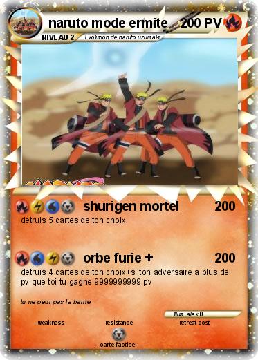 Pokemon naruto mode ermite