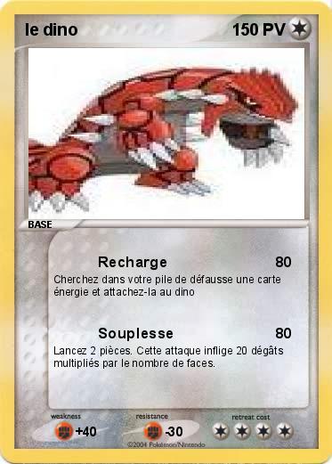 Pokemon le dino