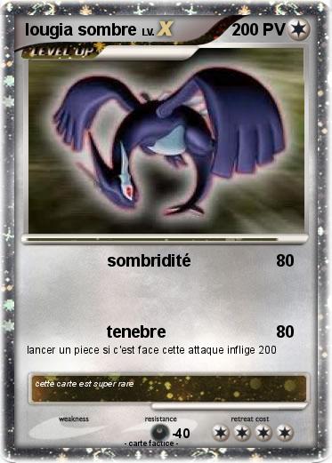 Pokemon lougia sombre