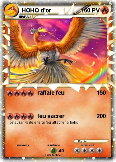 Pokemon HOHO d'or