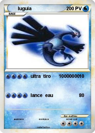 Pokemon luguia