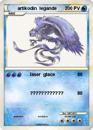 Pokemon artikodin  legande