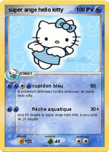 Pokemon super ange hello kitty