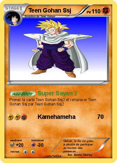 Pokemon Teen Gohan Ssj