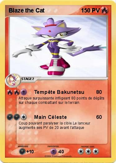 Pokemon Blaze the Cat
