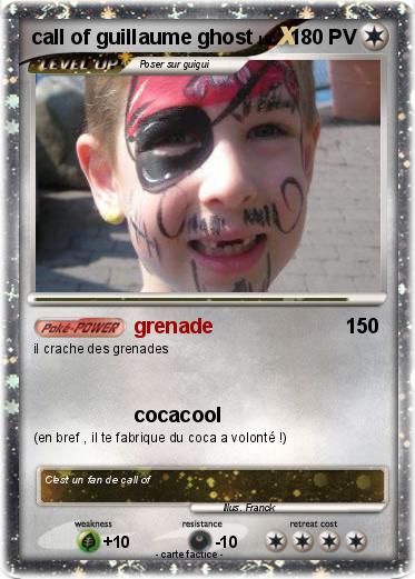Pokemon call of guillaume ghost