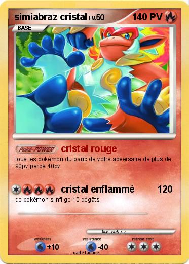 Pokemon simiabraz cristal