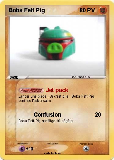 Pokemon Boba Fett Pig