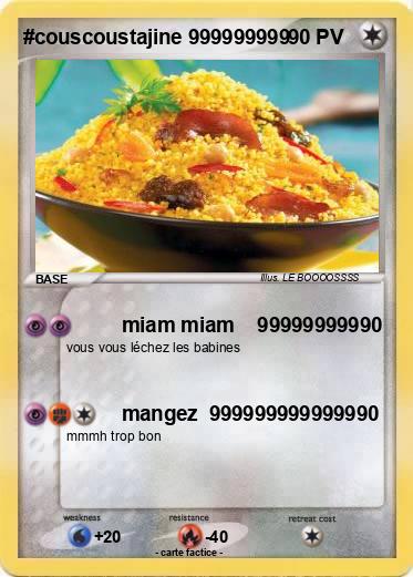 Pokemon #couscoustajine 999999999