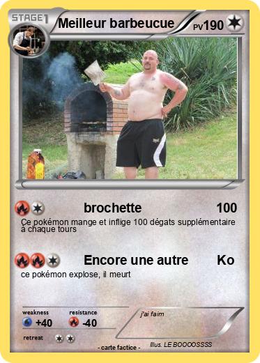 Pokemon Meilleur barbeucue