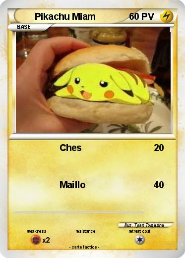Pokemon Pikachu Miam