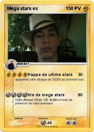 Pokemon Mega stars ex