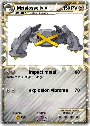 Pokemon Metalosse lv X