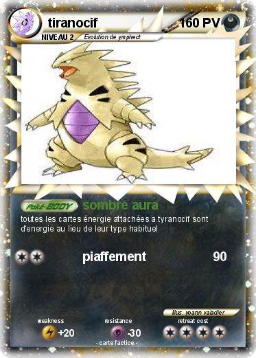 Pokemon tiranocif