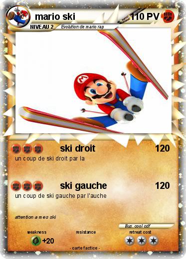Pokemon mario ski