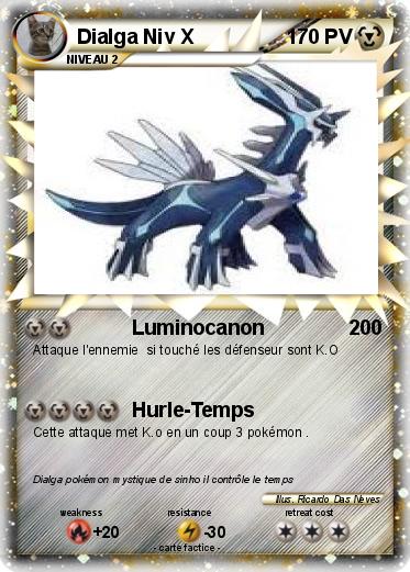 Pokemon Dialga Niv X