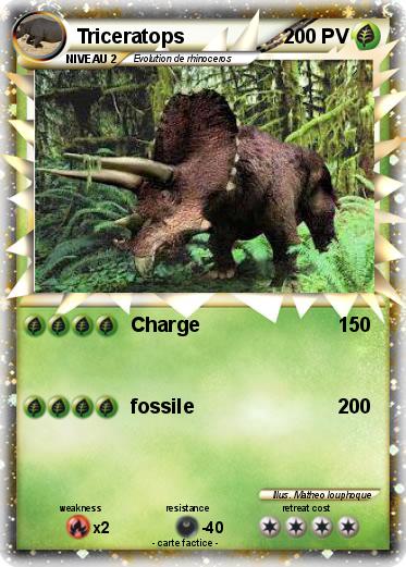 Pokemon Triceratops