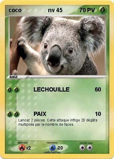 Pokemon coco                 nv 45