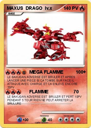 Pokemon MAXUS  DRAGO  lv.x