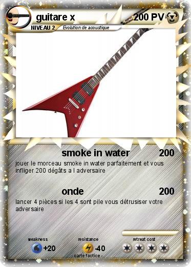 Pokemon guitare x