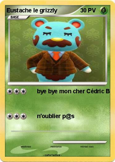 Pokemon Eustache le grizzly