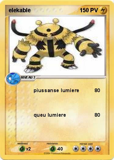 Pokemon elekable