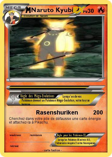 Pokemon Naruto Kyubi