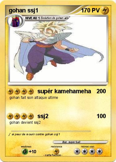 Pokemon gohan ssj1