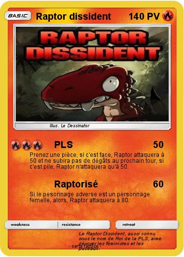 Pokemon Raptor dissident