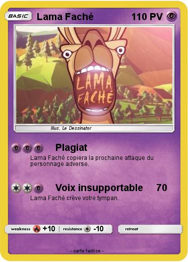 Pokemon Lama Faché