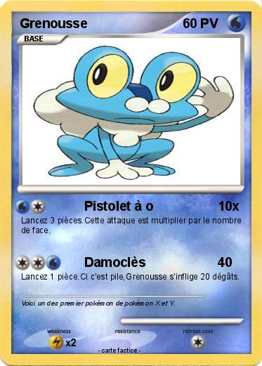 Pokemon Grenousse