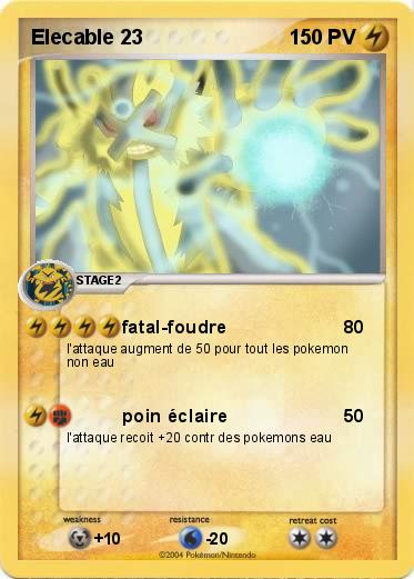 Pokemon Elecable 23