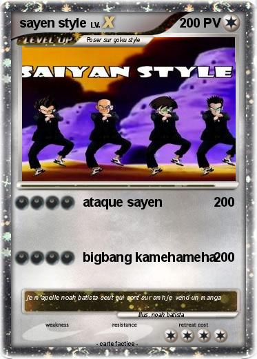 Pokemon sayen style